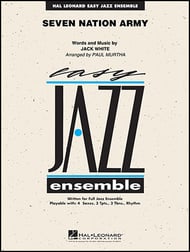 cover Seven Nation Army Jazz Ensemble sheet music cover